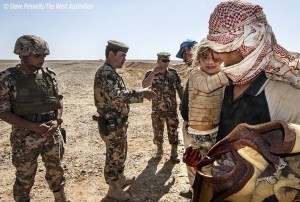 I asked Jordanian Brigadier-General Hassan Hayajneh why his army helps refugees. He said it is their "human duty". 