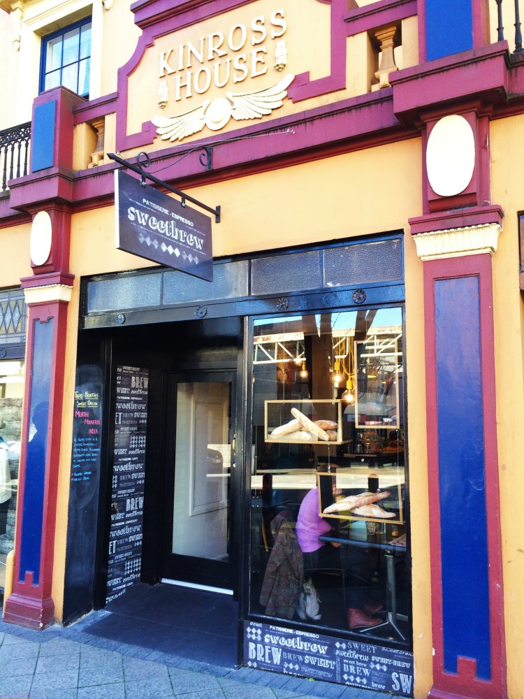 Sweetbrew cafe, George Street, Launceston