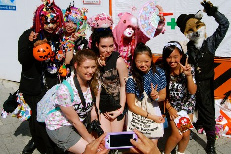 Smile for the camera, Takeshita-dori, Harajuku