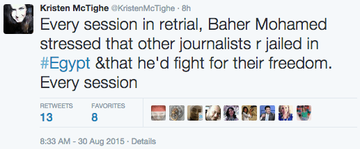 Kristen McTighe tweet