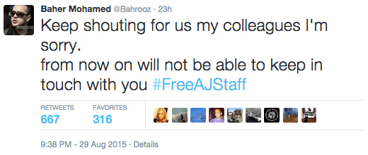 FreeAJStaff Baher prison 