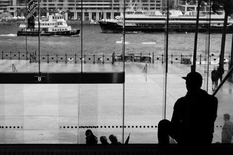 He waits, Museum of Contemporary Art, Sydney 