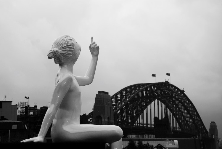 Storm goddess, Museum of Contemporary Art, Sydney 