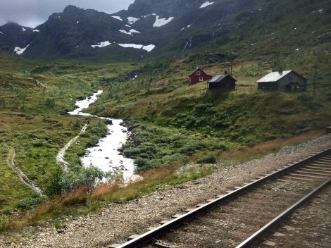 Bergen to Oslo train, Norway