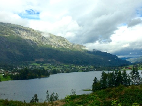 Bergen to Oslo train, Norway