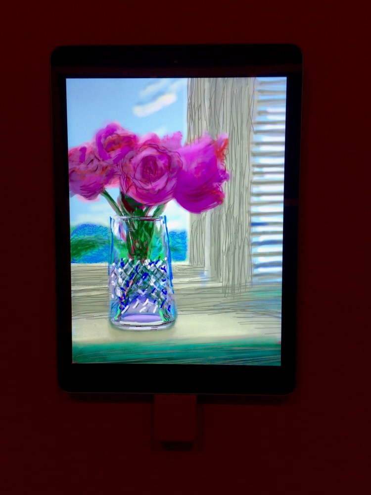 David Hockney 'Current' exhibition at National Gallery of Victoria, Melbourne