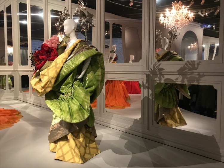 Christian Dior fashion dresses